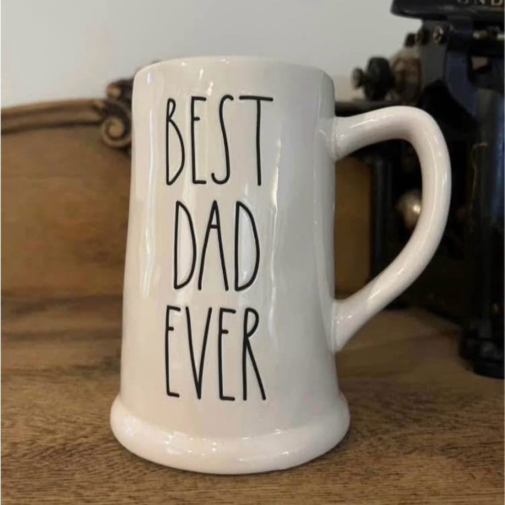 Rae Dunn Best Dad Ever Beer
Mug
